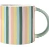 Power Pop Stripes Mug 400ML Sage