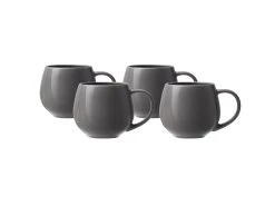 Concorde Mug 475ML Set Of 4 Charcoal Gift Boxed