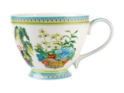 Gabby Malpas Jardin Footed Cup 400ML Orchid Gift Boxed