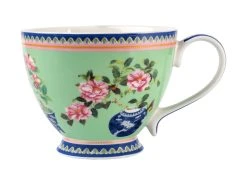 Gabby Malpas Jardin Footed Cup 400ML Camelia Gift Boxed
