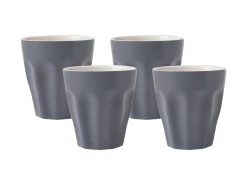 Blend Sala Espresso Cup 100ML Set Of 4 Charcoal Gift Boxed