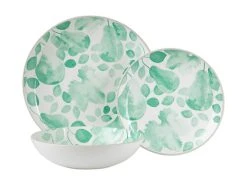 Giverny Dinner Set 12pc Green Gift Boxed