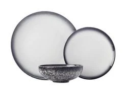 Caviar Granite Dinner Set 12 Piece