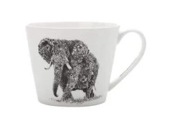 Marini Ferlazzo Mug African Elephant 450ML Sqt