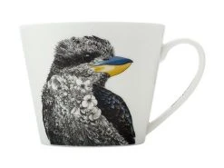 Marini Ferlazzo Birds Mug 450ML Sqt Laughing Kookaburra