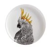 Marini Ferlazzo Birds Plate 20cm Sulphur-crested Cockatoo