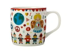 Festive Friends Mug 375ML Peace Gift Boxed