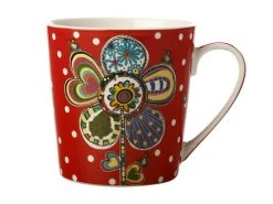 Donna's Garden Mug 350ML Vivid Violet Tin Gift Boxed