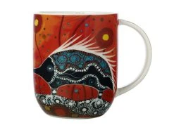 Melanie Hava Journeys Mug 440ML Echidnas Gift Boxed