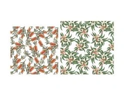 Royal Botanic Gardens Victoria Beeswax Wrap Set Of 2 Botanics Gift Pack