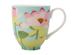 Royal Botanic Gardens Victoria Lotus Mug 350ML Mint Gift Boxed