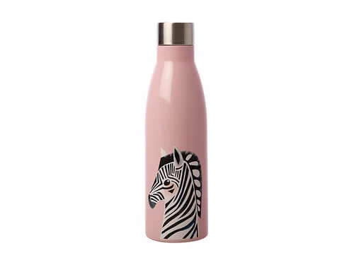 Pete Cromer Wildlife Double Wall Insulated Bottle 500ML Zebra