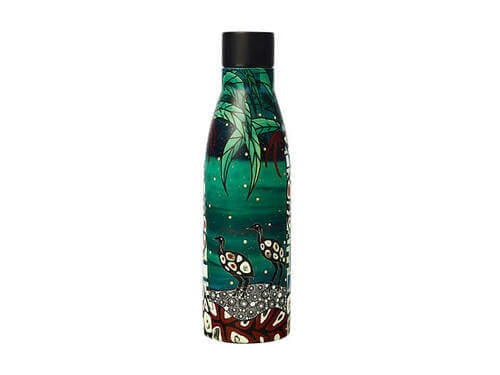 Melanie Hava Jugaig-Bana-Wabu Double Wall Insulated Bottle 500ML Cassowaries Home - Image 2