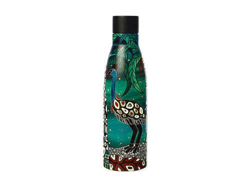 Melanie Hava Jugaig-Bana-Wabu Double Wall Insulated Bottle 500ML Cassowaries Home - Image 3
