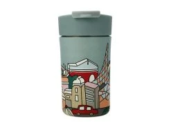 Megan McKean Cities Double Wall Insulated Cup 350ML Melbourne