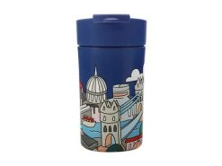 Megan McKean Cities Double Wall Insulated Cup 350ML London