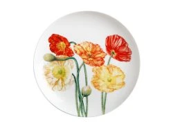 Katherine Castle Floriade Plate 20cm Poppies Gift Boxed