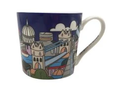 Megan McKean Cities Mug 430ML London Gift Boxed
