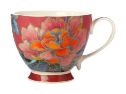 Gabby Malpas Sian Footed Mug 420ML Jewel Bright Gift Boxed