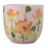 Royal Botanic Gardens Victoria Lotus Planter Pot 14cm Pink