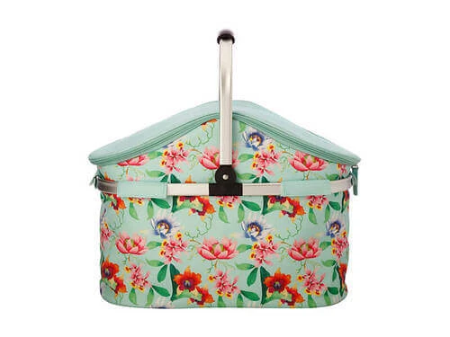 Balinese Garden Insulated Picnic Carry Basket 40L - Image 2