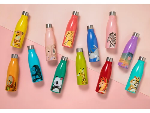 Pete Cromer Wildlife Double Wall Insulated Bottle 500ML Tiger - Image 3